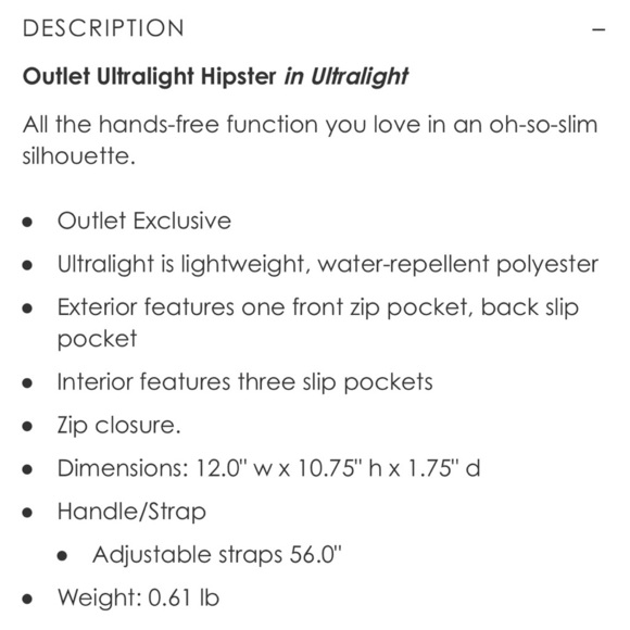 NWT Vera Bradley Ultralight Hipster Floating Blossoms Crossbody Bag - Picture 3 of 9